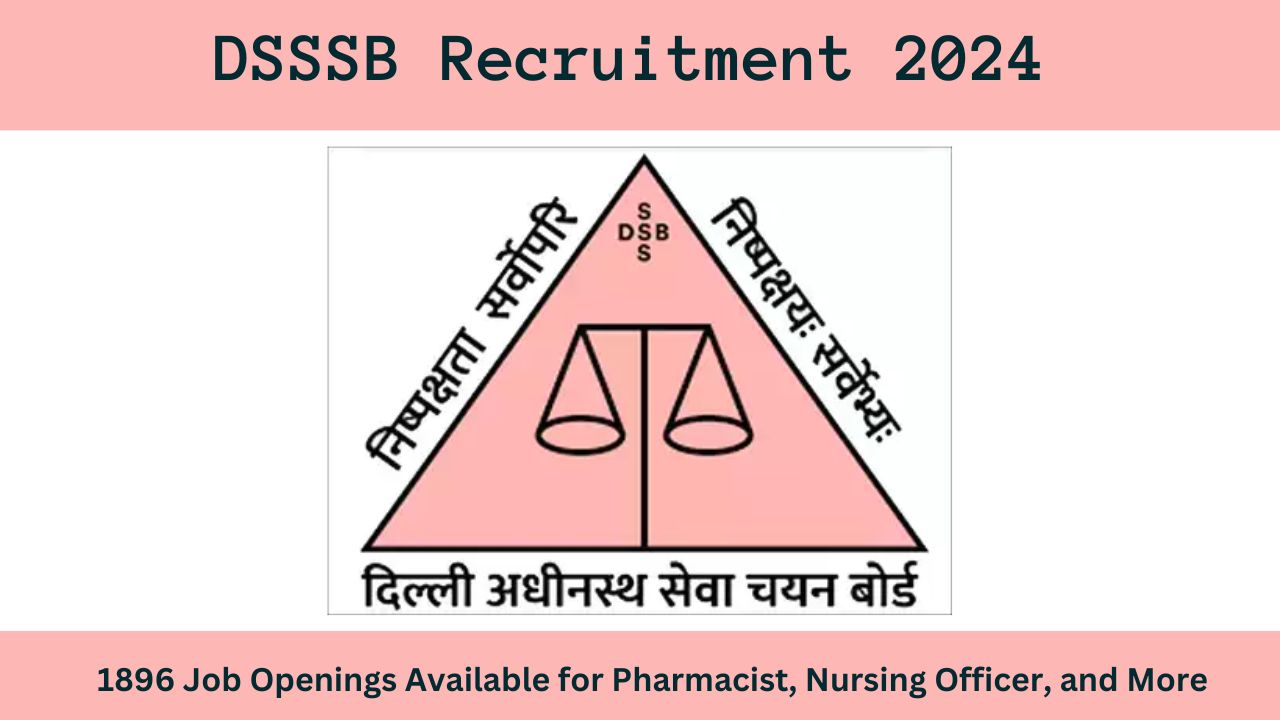 DSSSB Recruitment 2024