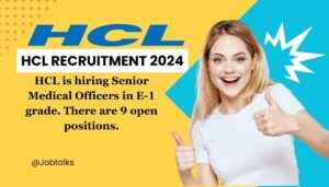 HCL Recruitment 2024