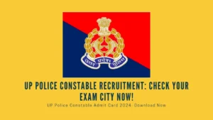 UP Police Constable Admit Card 2024